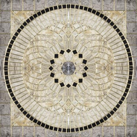 Керамогранит Infinity Ceramic Tiles Rimini Roseton Gris напольная 120х120