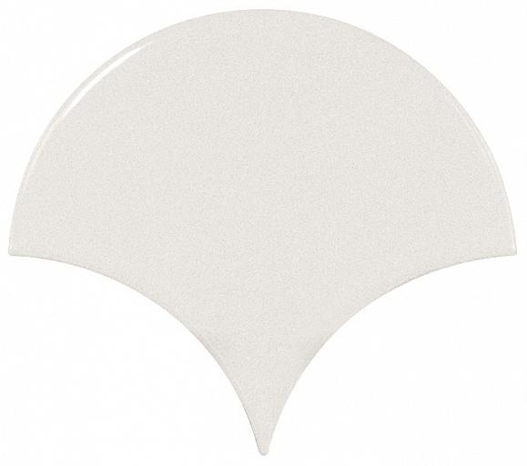 Плитка керамическая Equipe Scale Fan White настенная 10,6х12