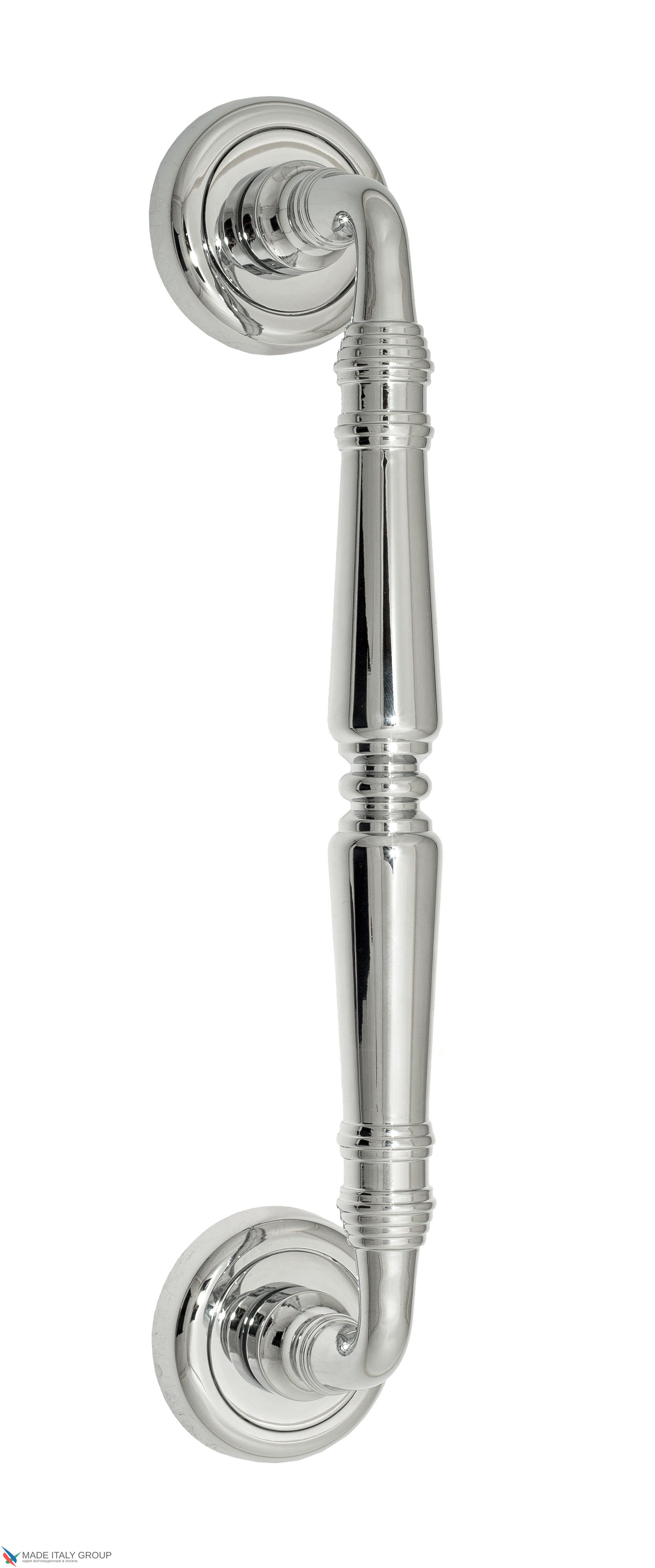 Ручка скоба Venezia "VIGNOLE" 260мм (210мм) D1 полированный хром