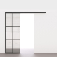 Комплект Armadillo (Армадилло) для раздвижных профильных дверей SLD.Comfort-PRO.SET1.PROF rollers/80