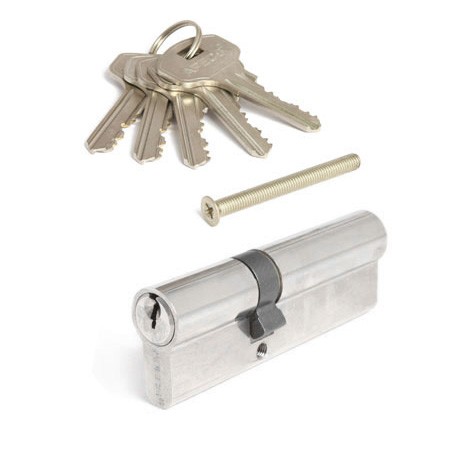 Цилиндр для замка ключ / ключ Apecs SC-90(35/55)-NI (SC-90(35/55)-Z-NI) никель
