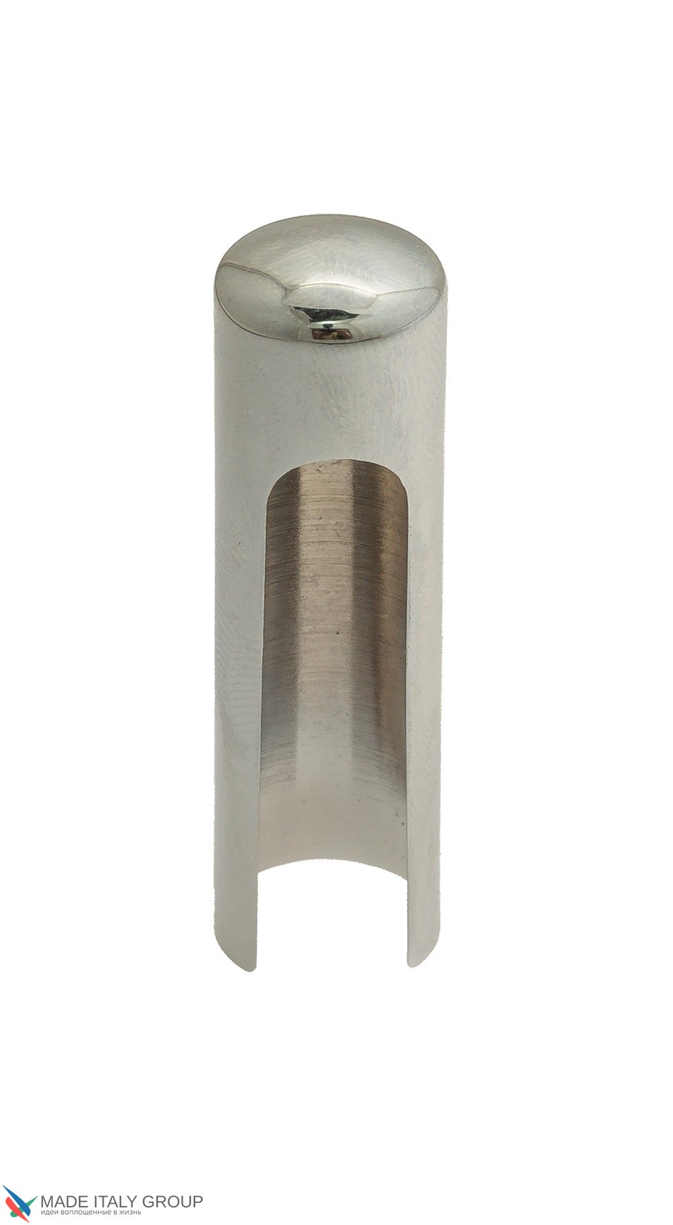 Колпачок для ввертных петель Venezia CP14 U без пешки D14 мм полированный хром