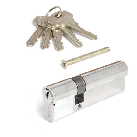 Цилиндр для замка ключ / ключ Apecs SC-95(35/60)-NI (SC-95(35/60)-Z-NI) никель