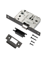 Замок дверной Ajax (Аякс) METLM72-50 BL черный