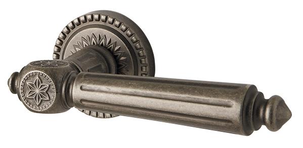 Ручка дверная межкомнатная Armadillo Matador CL4-AS-9 античное серебро