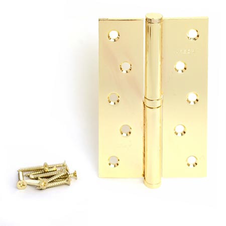 Петля стальная разъемная дверная правая Apecs 120*80-B-Steel-G-R Правый золото