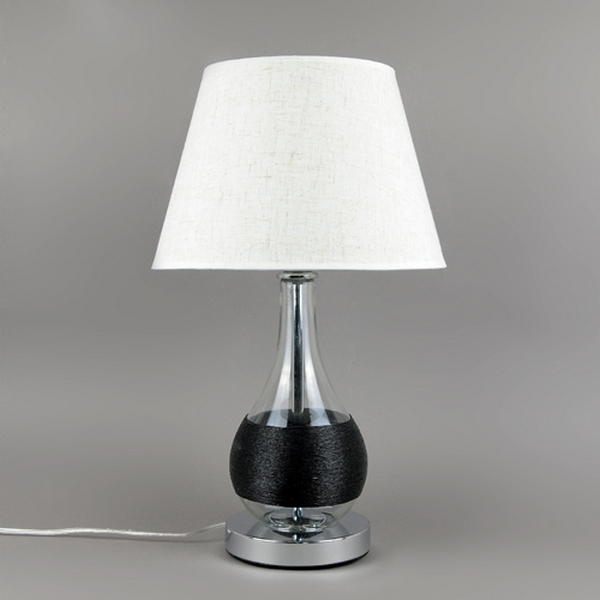 Интерьерная настольная лампа Elvan MTG6346-1BK