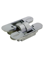 Петля скрытого монтажа Morelli HH-4 SC врезная с 3D-регулировкой вес полотна до 40 кг, цвет матовый хром