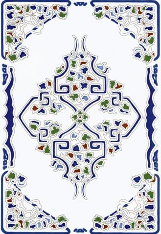 Плитка керамическая Ribesalbes Toledo Azul настенная 20х30