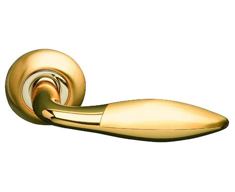 Ручка дверная межкомнатная ARCHIE S010 95II матовое золото