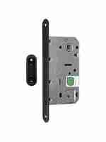 Защелка межкомнатная магнитная Soft 1М BL, черный матовый /128:5964/