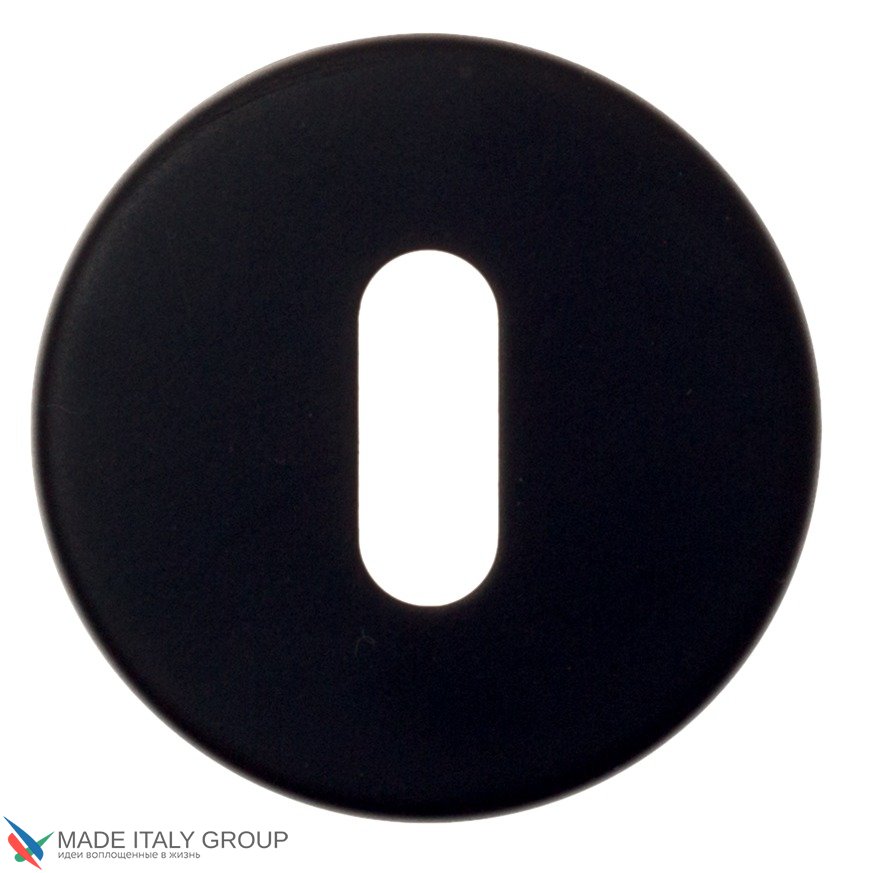 Накладка под ключ буратино на круглом основании Colombo CD1043G-NM черный