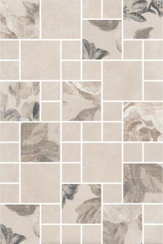 Плитка керамическая Kerama Marazzi Александрия 180/8265 серый мозаичный декор 30х20