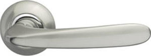 Ручка дверная межкомнатная Armadillo Pava LD42-1SN/CP-3 матовый никель/хром