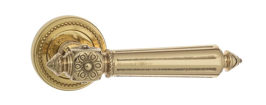 Ручка дверная межкомнатная Venezia Castello D3 полированная латунь