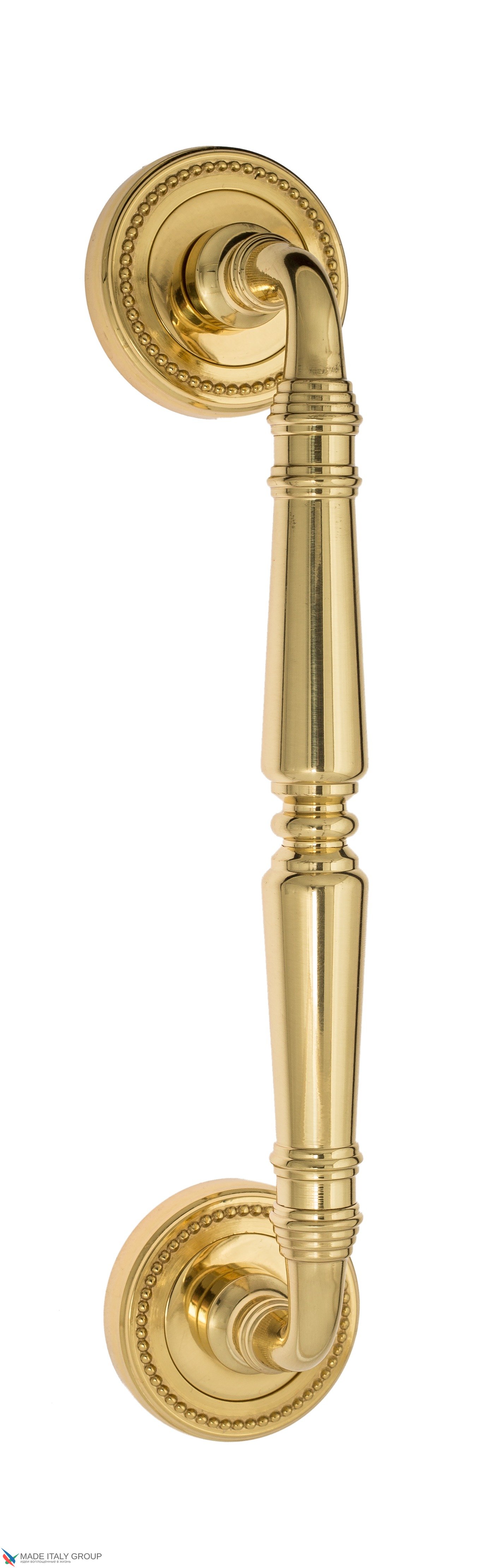 Ручка скоба Venezia "VIGNOLE" 265мм (210мм) D3 полированная латунь