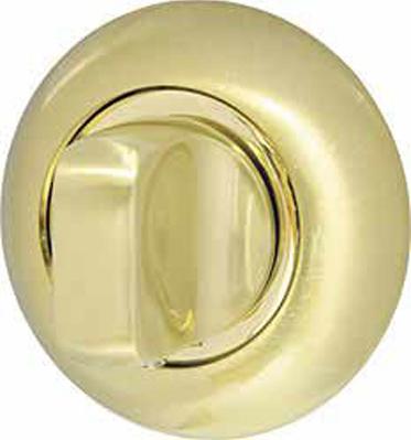 Завертка дверная сантехническая Armadillo WC-BOLT BK6-1SG/GP-4 матовое золото/золото