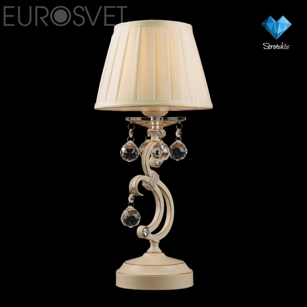 Интерьерная настольная лампа Eurosvet 12075/1T белый Strotskis настольная лампа