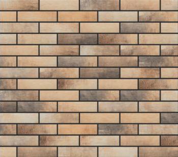 Плитка клинкерная Cerrad Loft Brick Masala 2082 фасадная 6,5х24,5