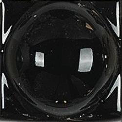 Плитка керамическая Adex Rombos Taco Esfera Negro вставка 2х2