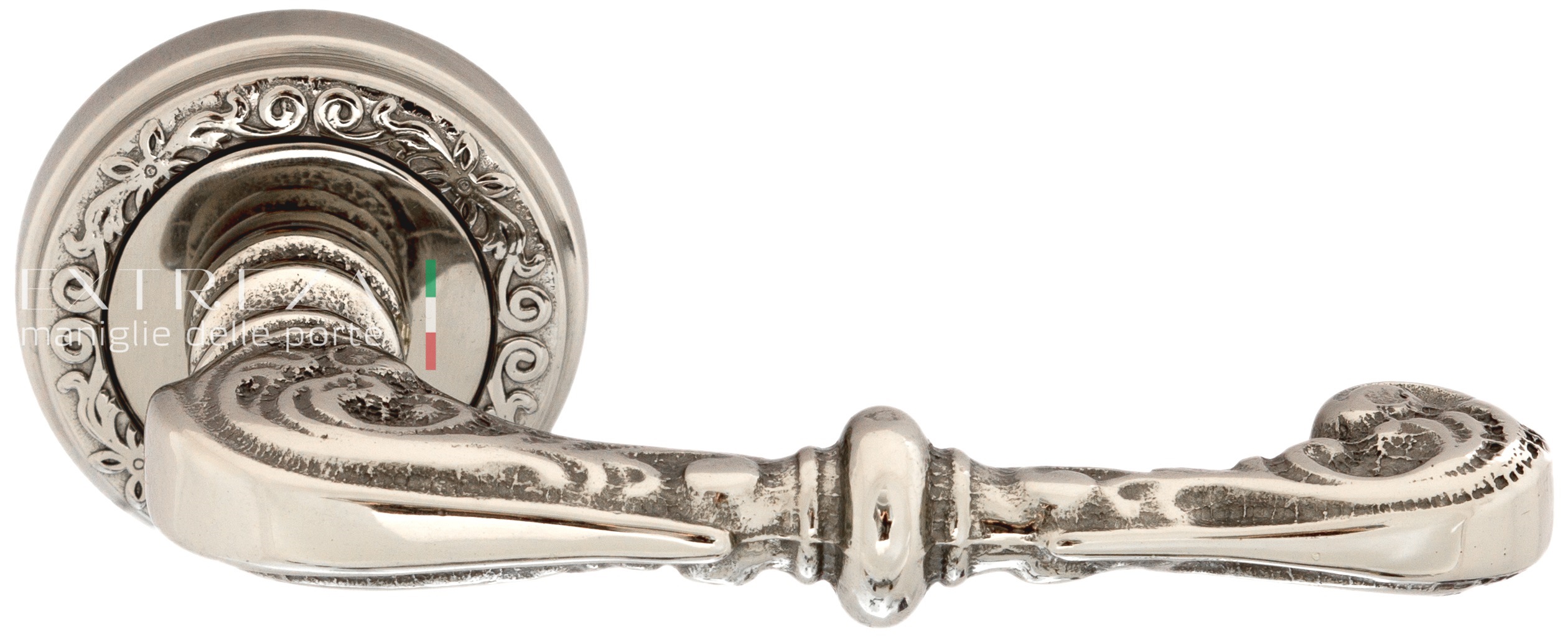 Ручка дверная Extreza ATTRI (Аттри) 318 R06 полированный никель F21
