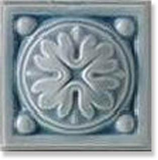 Плитка керамическая Grazia Ceramiche Essenze Voluta Tozz. Genziana TOV06 вставка 60х60