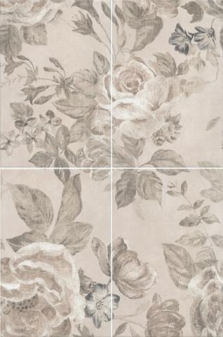 Плитка керамическая Kerama Marazzi Александрия 8271/4x/3F светлый (4 шт. 20х30) панно 60х40