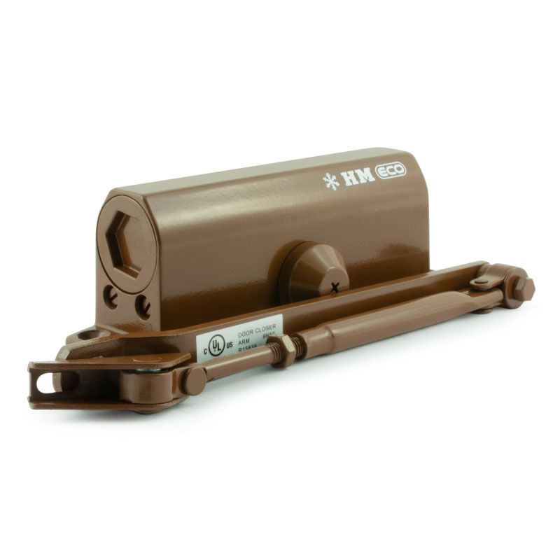 Доводчик дверной морозостойкий НОРА-М 520 URBOnization (25-70 кг) коричневый