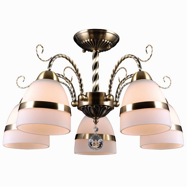 Потолочная люстра Natali Kovaltseva Grenoble Grenoble 75103-5C ANTIQUE