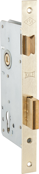 Корпус врезного замка с защёлкой KALE KILIT 152/R (40 mm) w/b (латунь)
