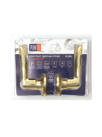 Ручка Punto (Пунто) защелка DK610/BL PB-PS (без фик.) золото