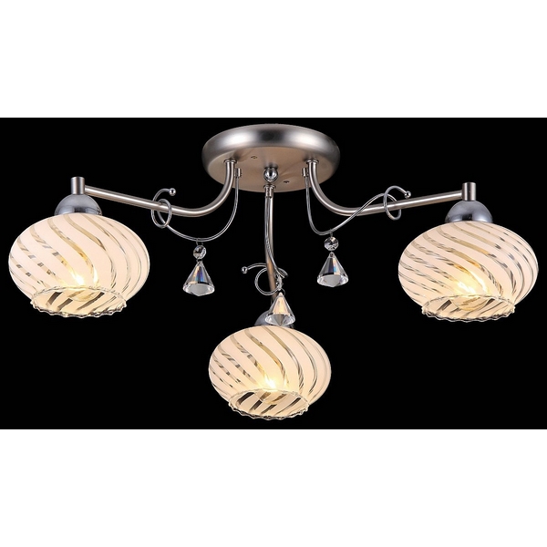 Потолочная люстра Natali Kovaltseva 11405 11405/3С CHROME, NICKEL