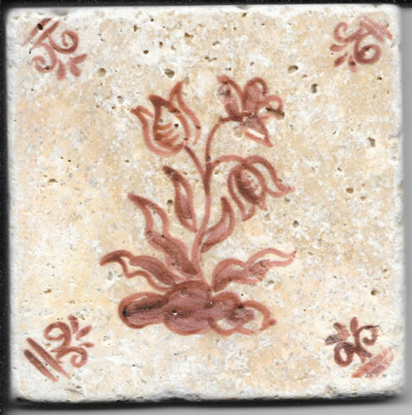 Плитка керамическая Stone4Home Provance Изразцы Provance И 4 декор 10х10