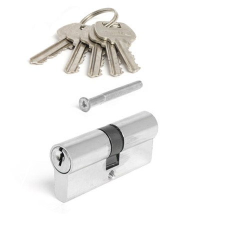 Цилиндр для замка ключ / ключ Avers LL-60-NI никель