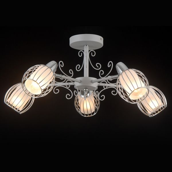 Люстра потолочная Natali Kovaltseva OSLO 81041-5C STAIN GRAY