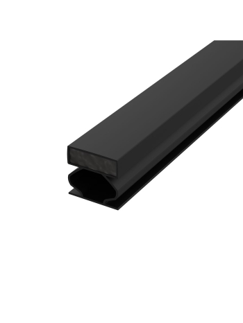 Уплотнитель Fuaro (Фуаро) магнитный самоклеящийся инкапсулированный ADH/M-14,5x12,5 мм, черн. 2,1 м
