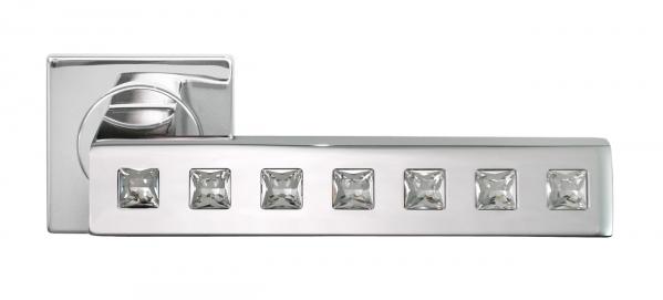 Ручка дверная межкомнатная Morelli Luxury Diamond DC-1-S CRO хром