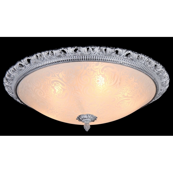 Потолочный светильник Natali Kovaltseva Gisele 10435/5С WHITE SILVER