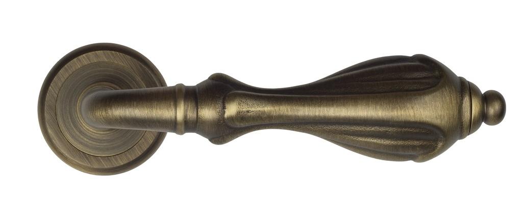 Ручка дверная межкомнатная Venezia Anafesto D1 матовая бронза