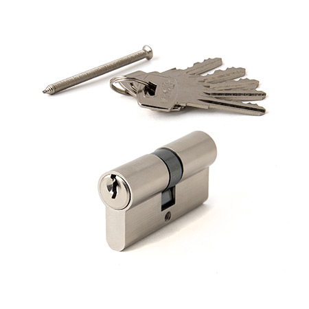 Цилиндр для замка ключ / ключ Vanger YC-60-CR никель