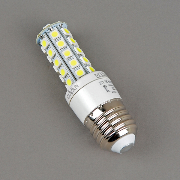 Лампочка светодиодная Elvan E27-9W-4000К-40LED