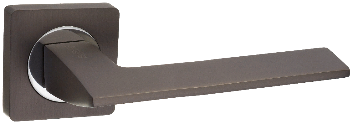 Ручки дверные PUERTO INAL 531-02 MBN матовый черный никель