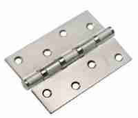 Комплект 2 шт. - Петля дверная универсальная стальная Morelli MS 100X70X2.5-4BB PC хром