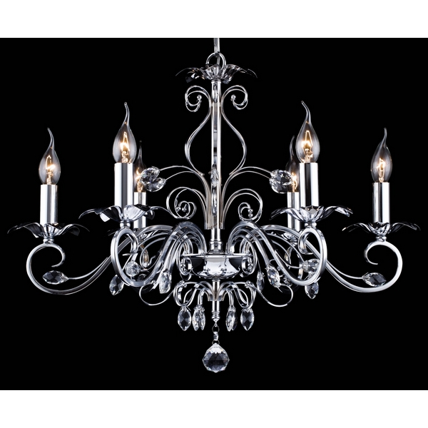 Подвесная люстра Natali Kovaltseva Excellent EXCELLENT 70021-6C CHROME