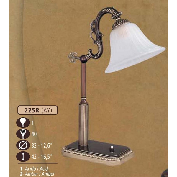 Интерьерная настольная лампа Riperlamp 225R/1 AY ACID