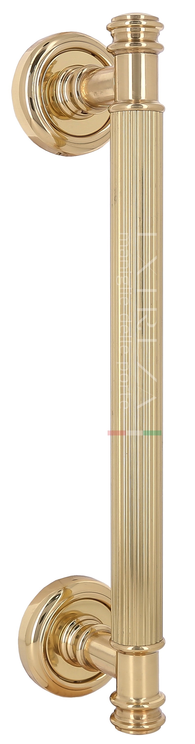 Ручка скоба дверная Extreza BENITO (Бенито) 275 мм (225 мм) R01 полированная латунь F01