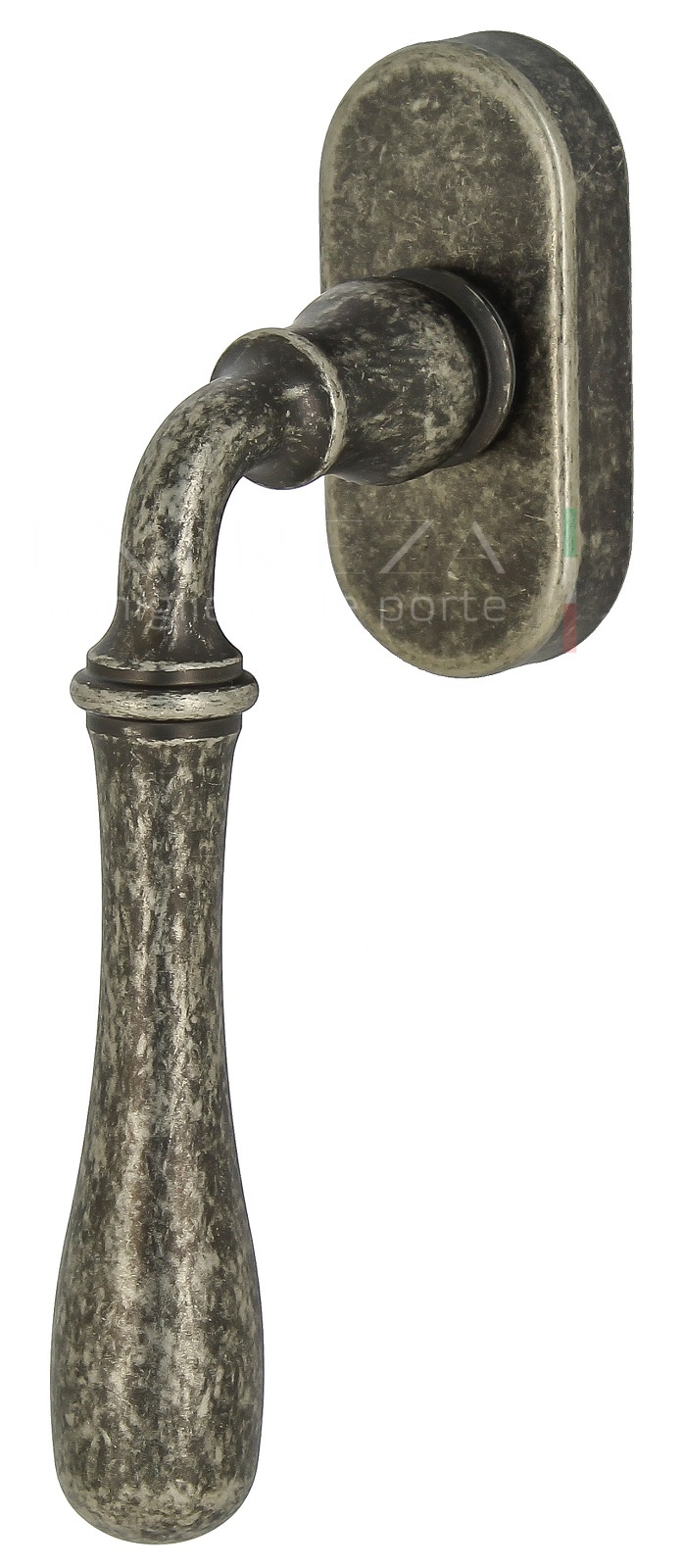 Оконная ручка Extreza CARRERA (Каррера) 321 HW античное серебро F45