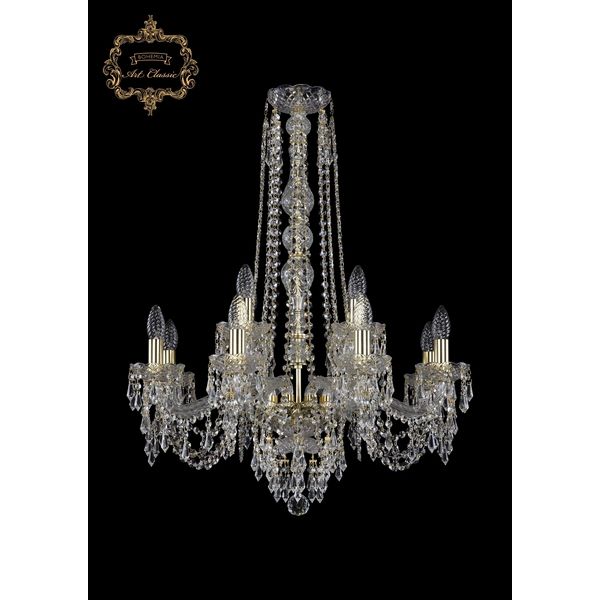 Люстра подвесная Art Classic 11.23.8+4.220.h-80.Gd.Dr