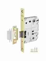Замок межкомнатный дверной под фиксатор Punto L72-50 GP золото