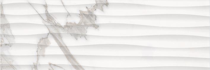 Плитка керамическая Lasselsberger Миланезе дизайн каррара волна 1064-0158 настенная 20х60